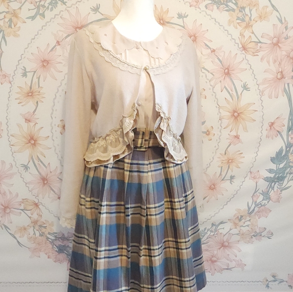 Axes Femme cardigan borelo coquette dollette soft girl cottage core shoujo - Picture 10 of 12